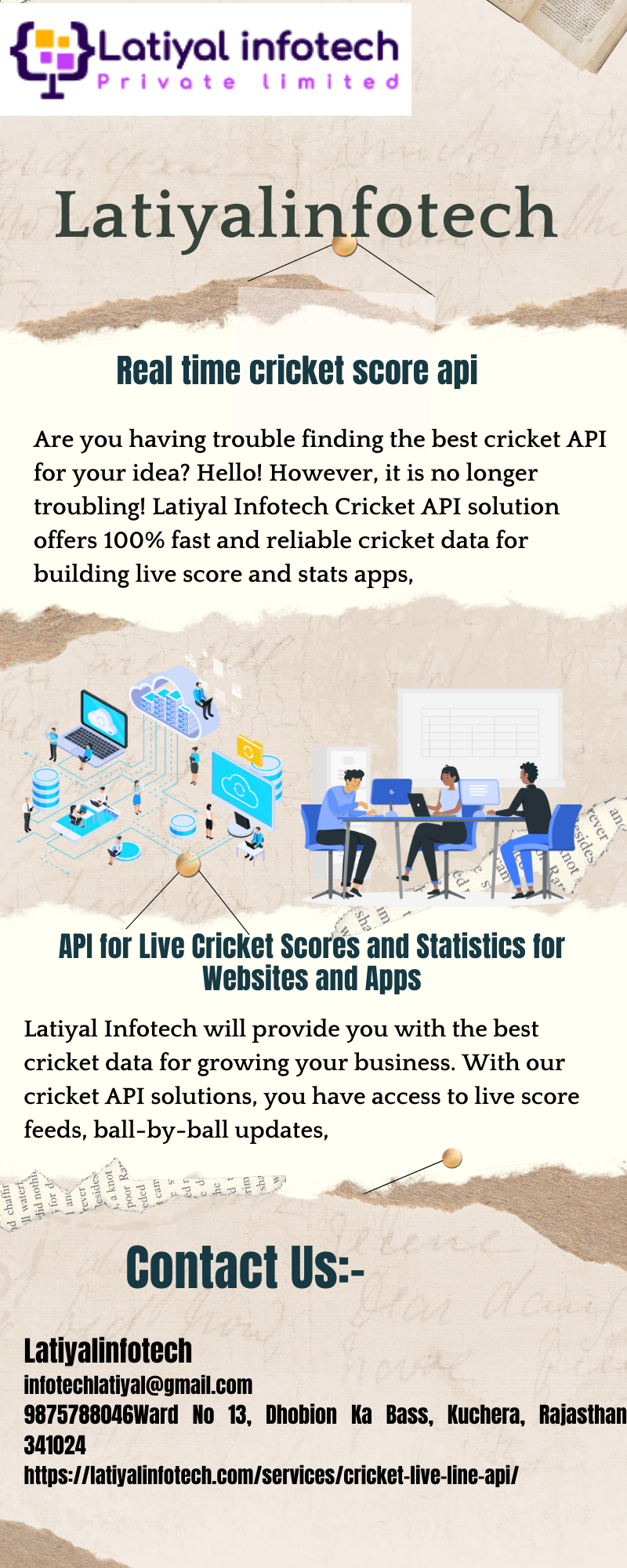 Cricket Live Line API service provider - Latiyalinfotech