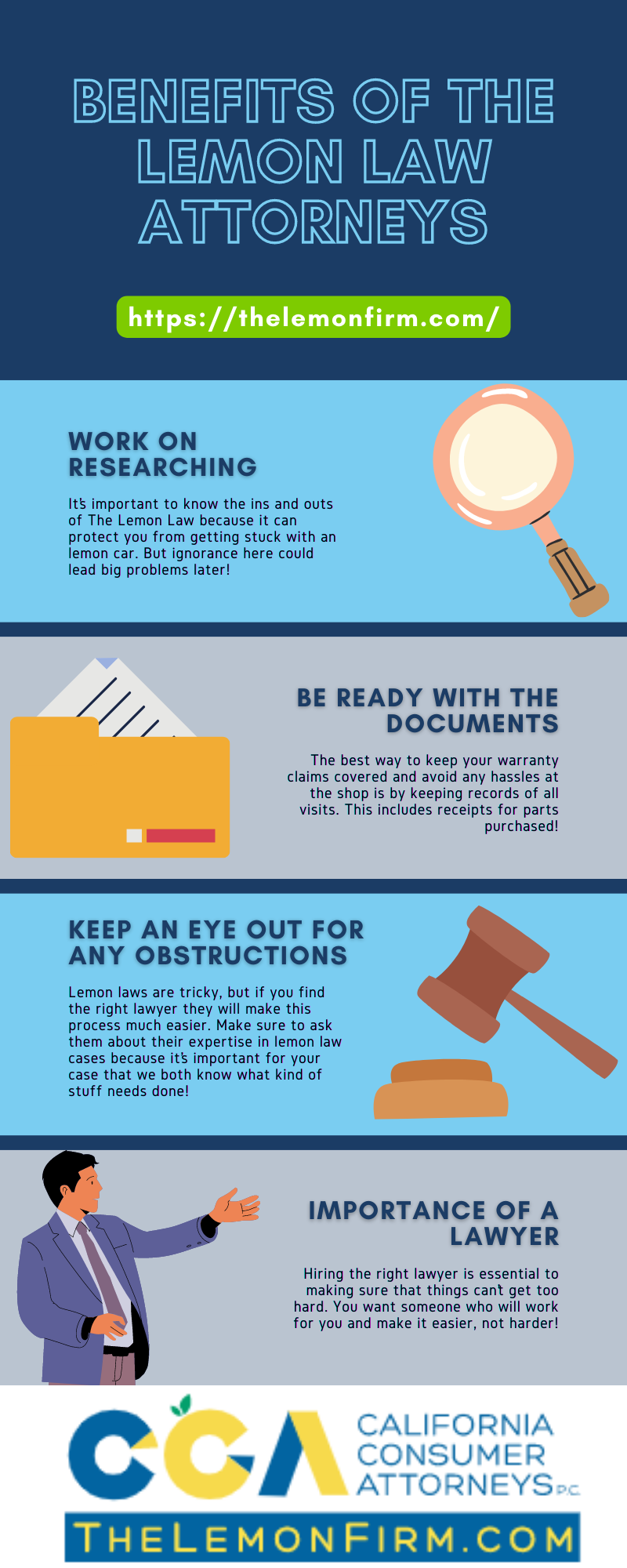 Benefits of the Lemon Law Attorneys California Consumer Attorneys