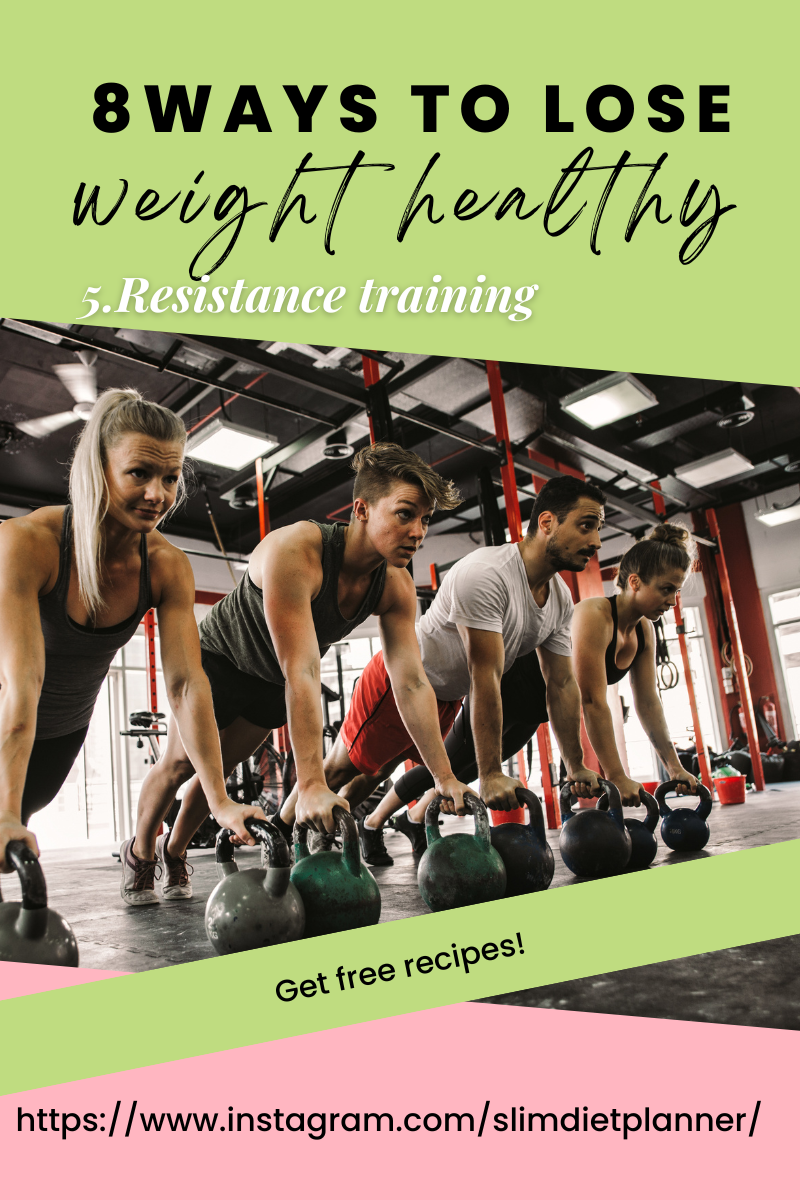 5.Resistance training. This type of exercise helps to build… by