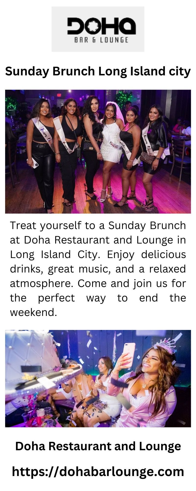 Sunday Brunch Long Island city Doha Bar & Lounge Medium