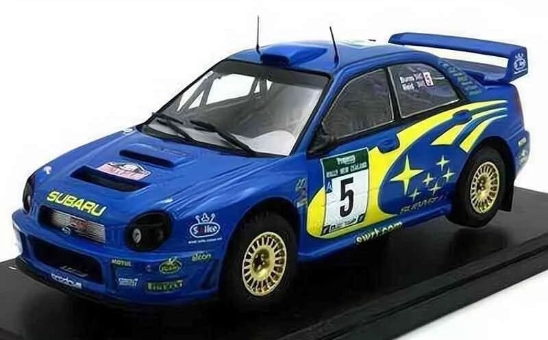 Richard Burns és a legendás Subaru Impreza S7 WRC (2001) — a rali életre kel
