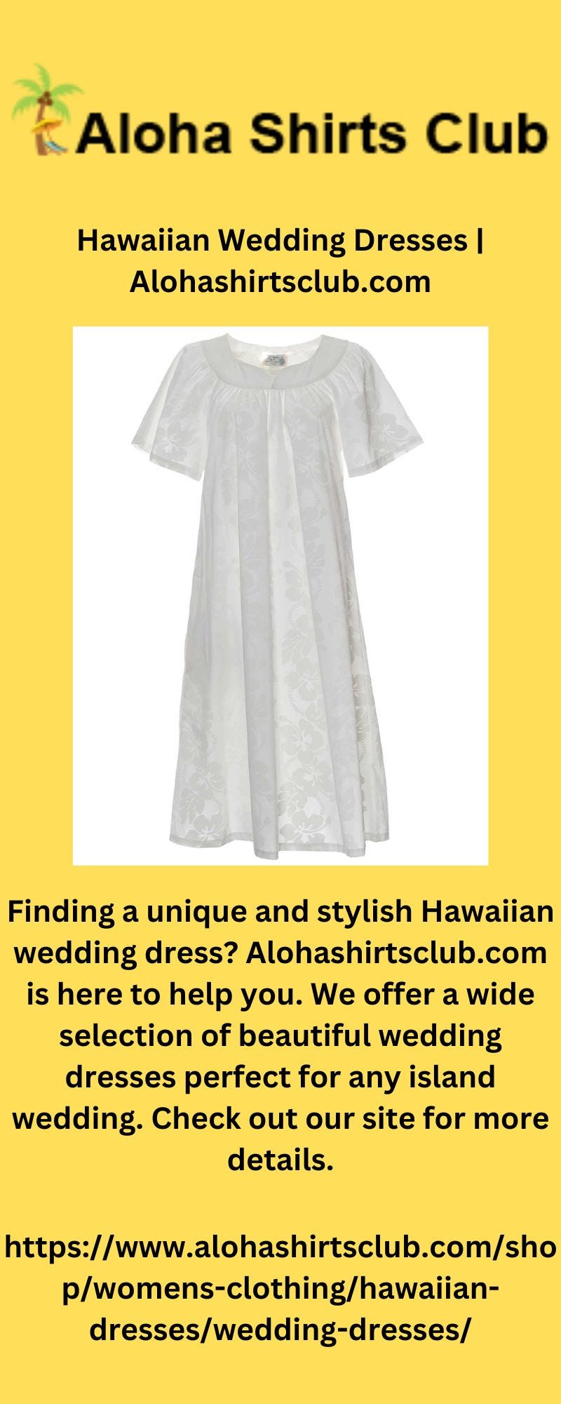 Hawaiian Wedding Dresses Hawaiianaloha Medium