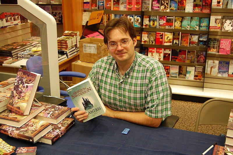 Writing Tips from Brandon Sanderson