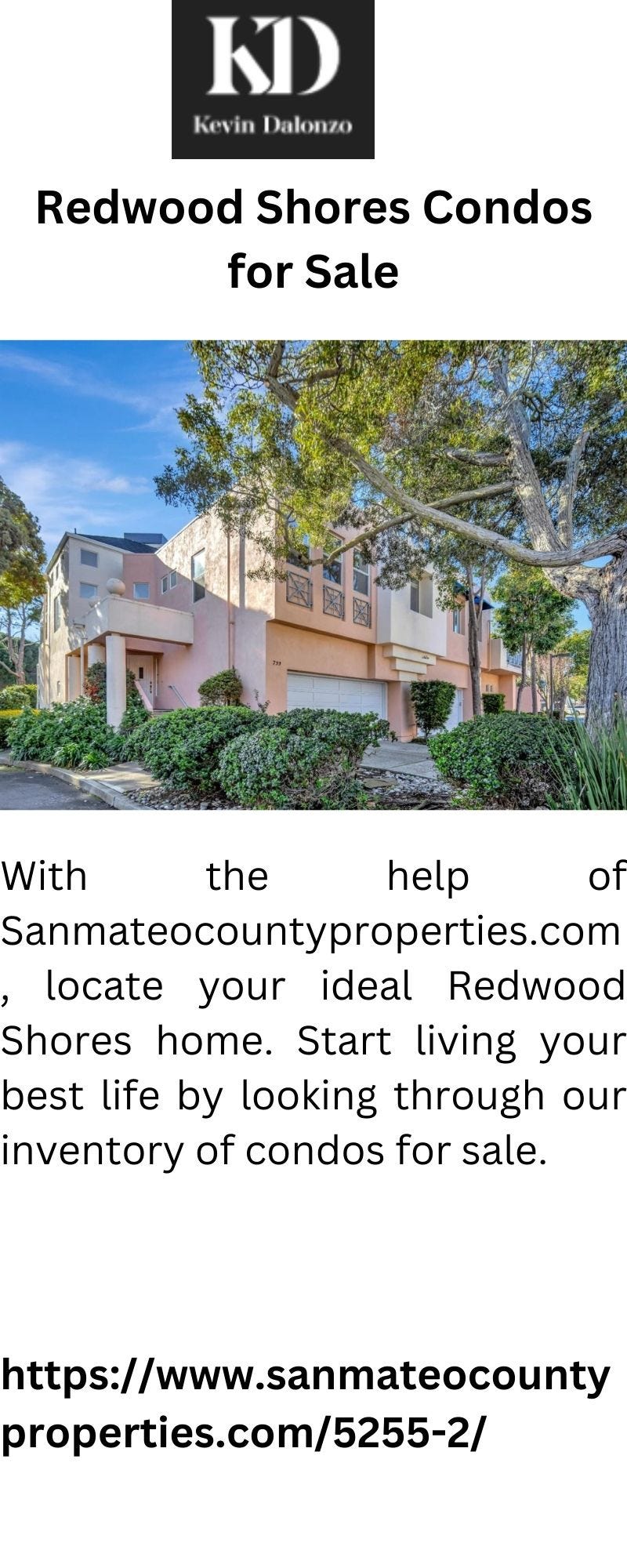 Redwood Shores Condos For Sale