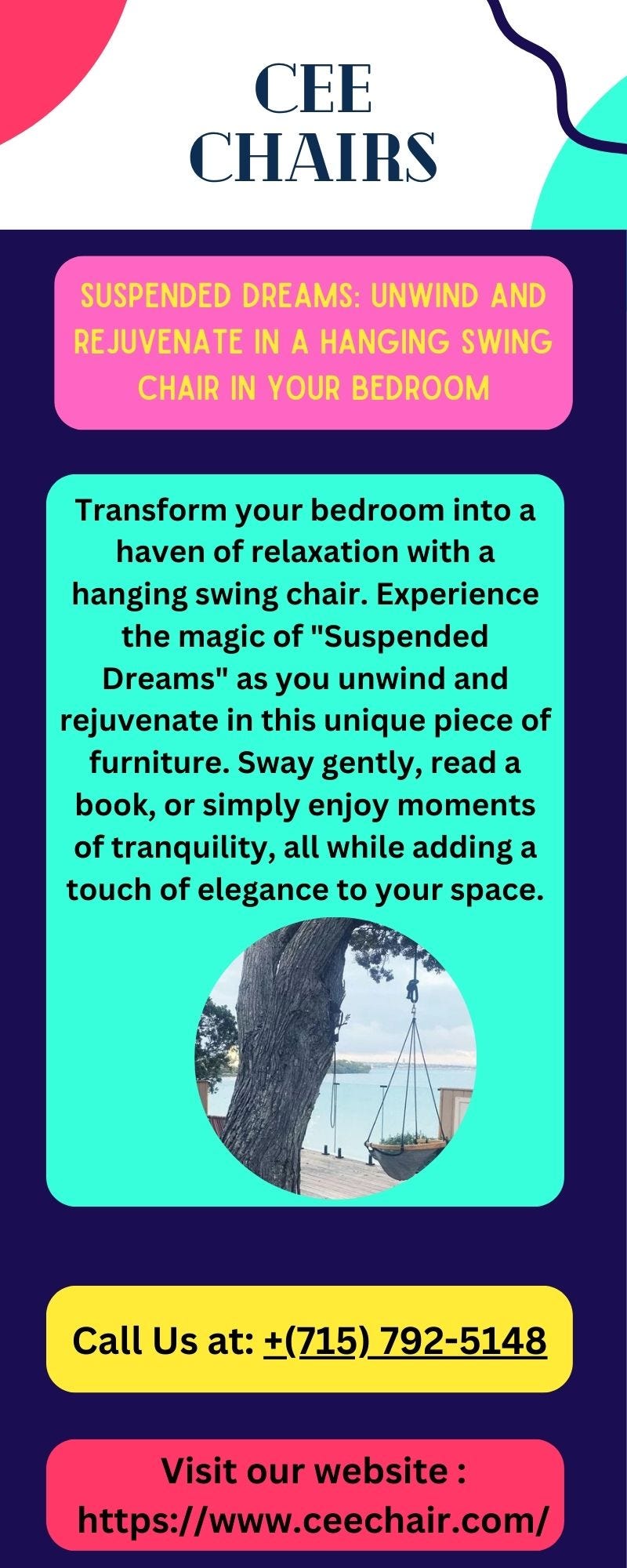 Cocoon of Relaxation Discover the Magic of a Hanging Swing Chair in