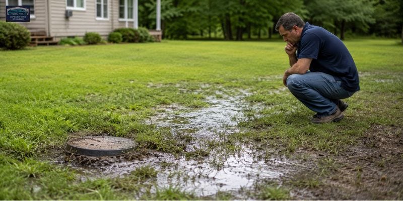 Is Your Yard Telling You Your Septic Tank Is Full?