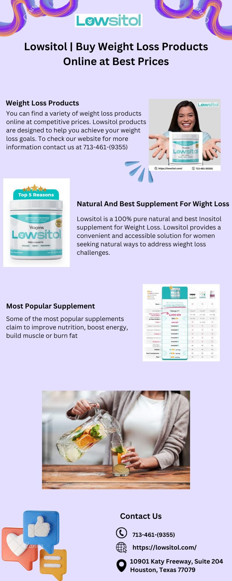 You can find a variety of weight loss products online at competitive