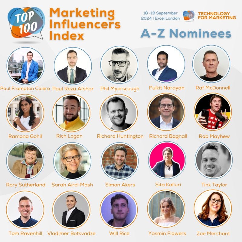 Vladimer Botsvadze Named Among Top 100 Marketing Influencers of 2024 by
