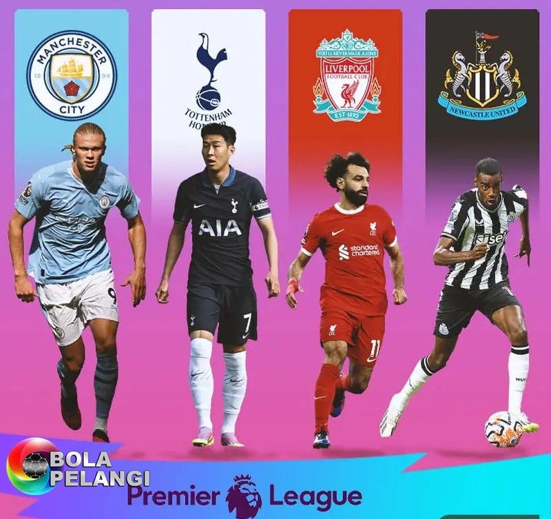 4 Favorit Top Scorer Liga Inggris 2023 / 2024 Erling Haaland Dapat