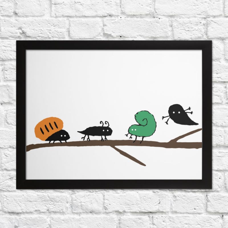 Bugs on a branch. Bugs on a branch is an imaginatively… | by Peter ...