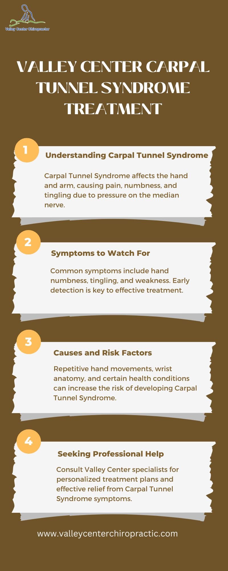 Best Care for Valley Center Carpal Tunnel Syndrome