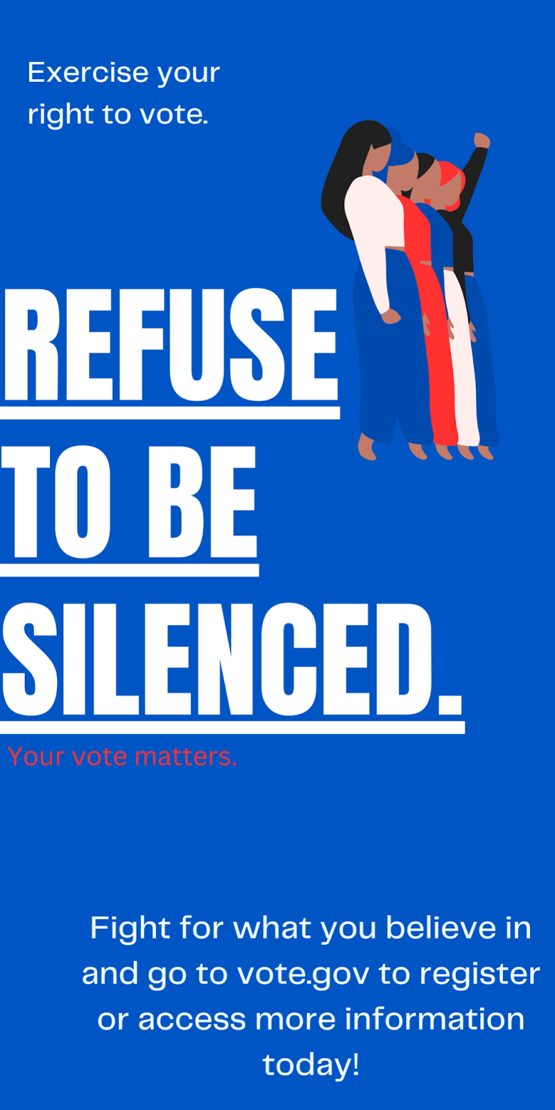 Refuse to be Silenced. For our assignment I decided to create… | by ...