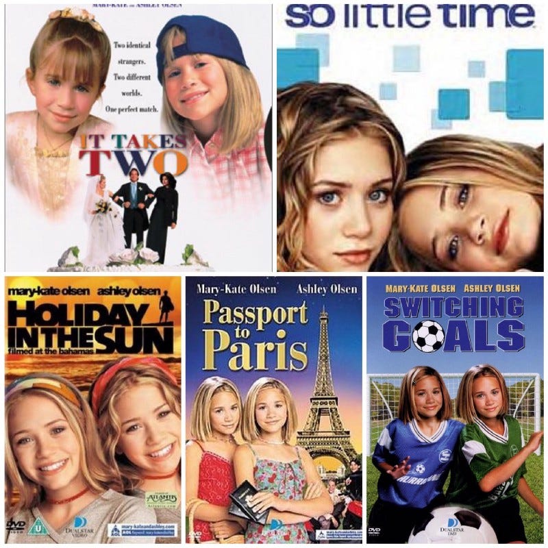 Gemme G syndrom Best Mary-Kate and Ashley Olsen films | by Green Forest | Medium