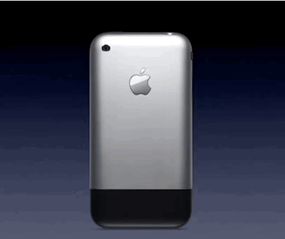 Steve Jobs iPhone 2007 Presentation (Full HD) on Make a GIF