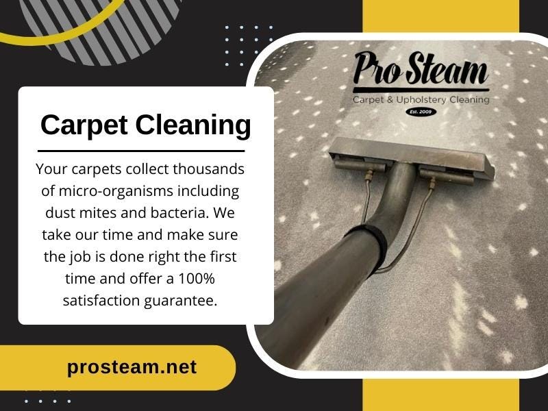Tulsa Carpet Cleaning. Avoiding Carpet Cleaning Disasters… | by ProSteam  Carpet and Uphostery Cleaning | Medium