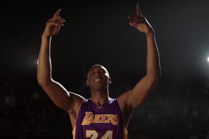 The Kobe Bryant retirement tour is one big brand advertisement