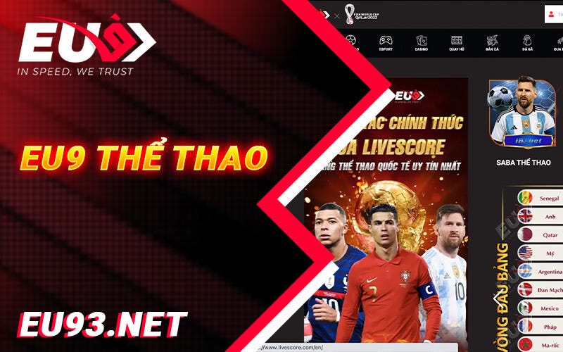 🥇Eu9 Thể Thao — Sân chơi Thể Thao Đổi Thưởng Số 1