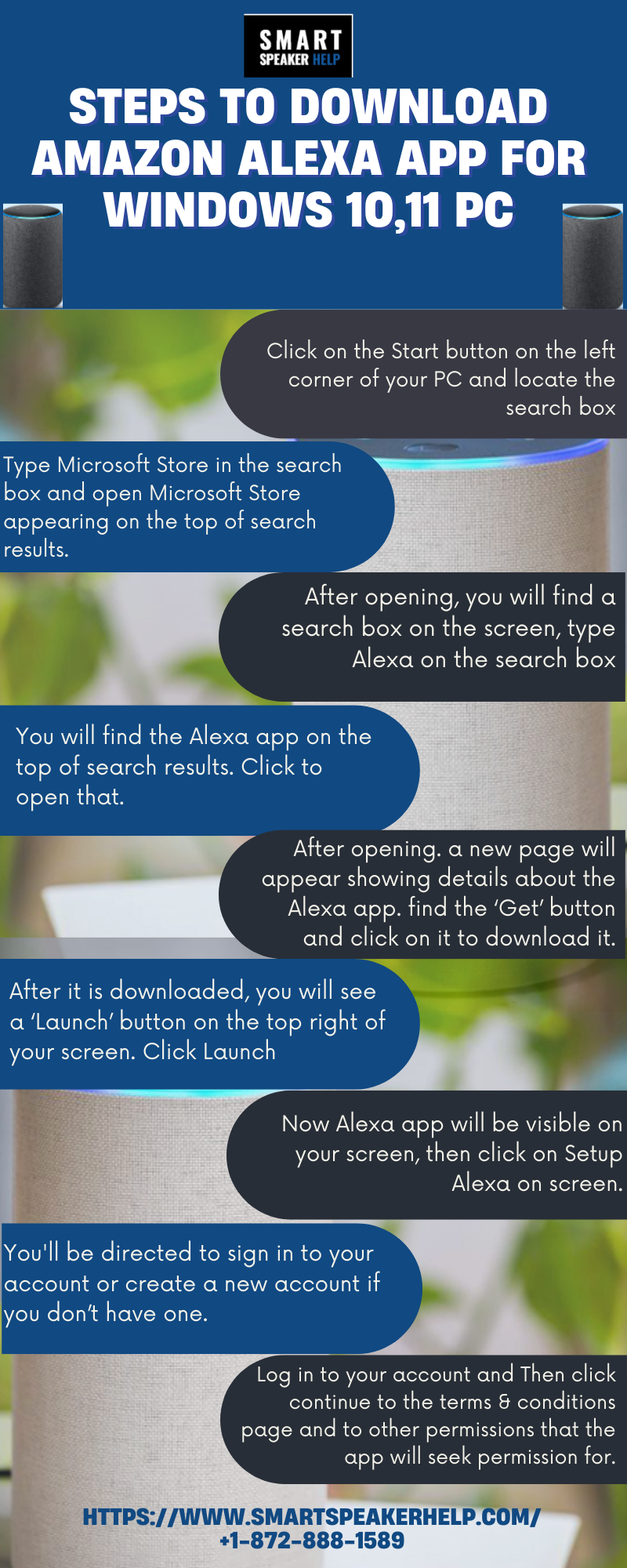 Steps to Download Amazon Alexa App For Windows 10,11 PC — Smart Speaker
