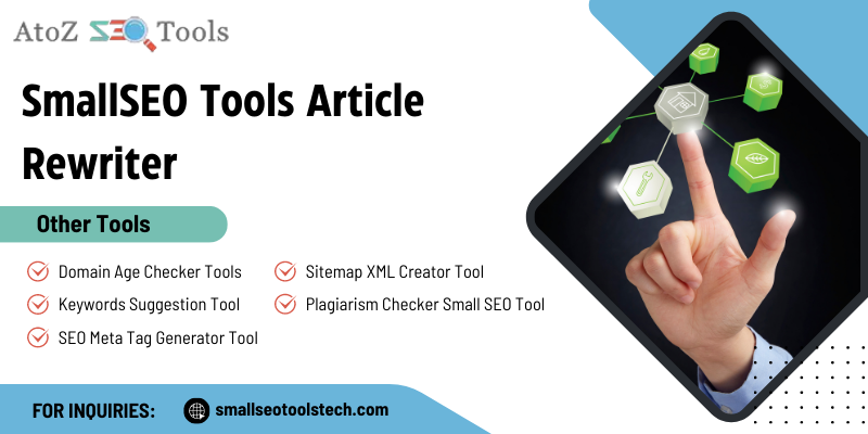 Boost Your Content's Reach: Article Rewriter for Small SEO Success | by  Smallseotool | Medium