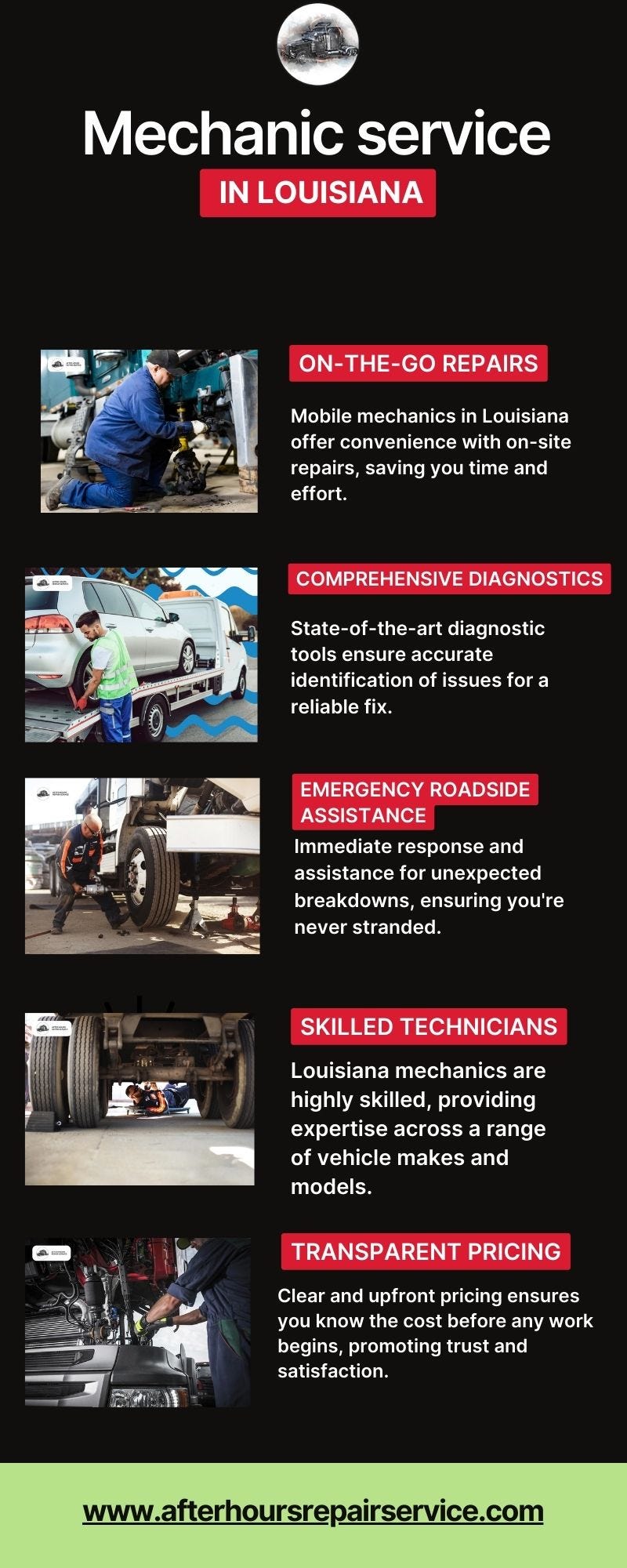 Mechanic service in Louisiana Afterhours Repairservice Medium