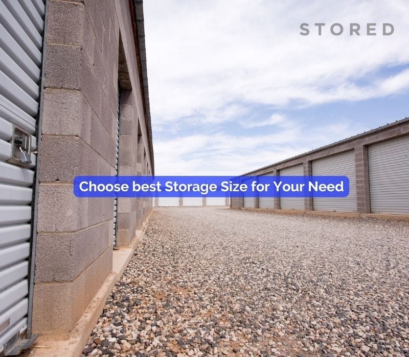 What Storage Size Do I Need?. Some people rent storage units when… by