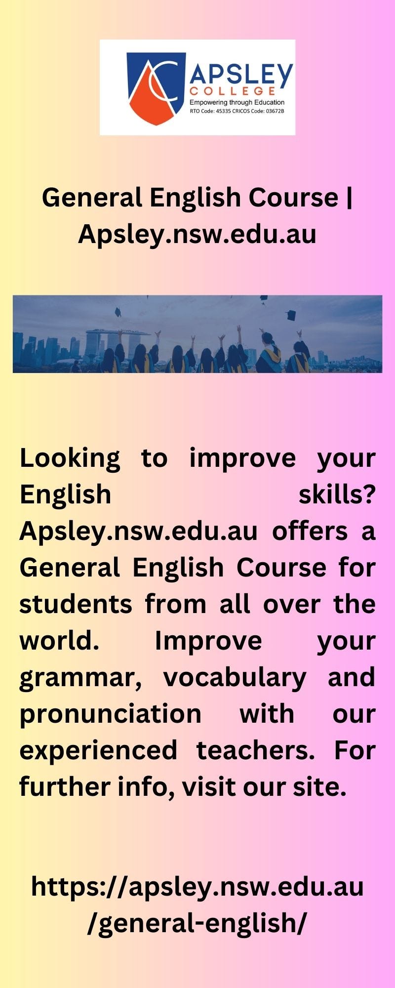 General English Course Apsley.nsw.edu.au Apsleycollege Medium