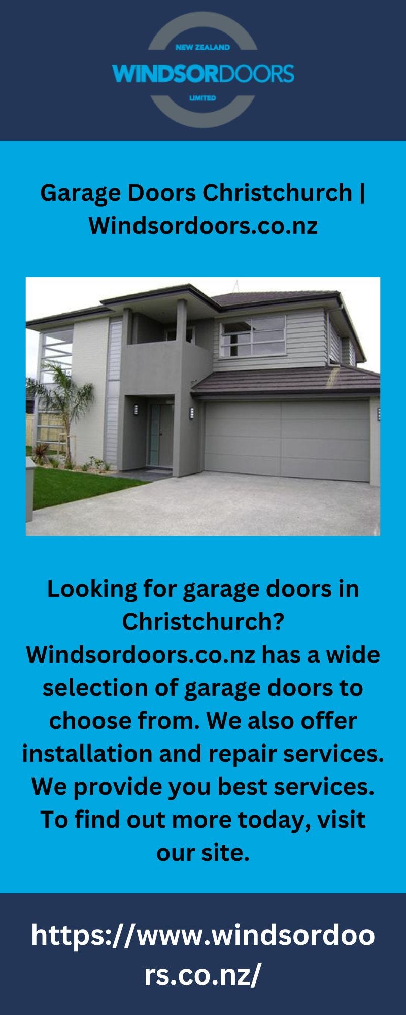 Garage Doors Christchurch Windsordoors.co.nz windsor Medium