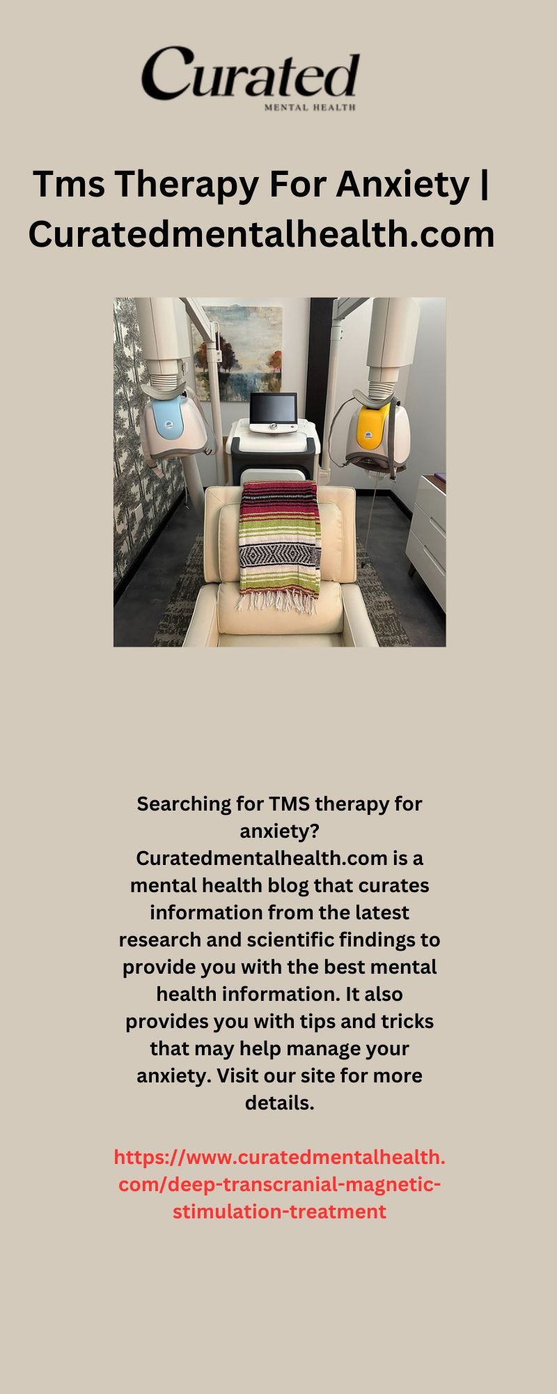Curated Mental Health - Tms Therapy