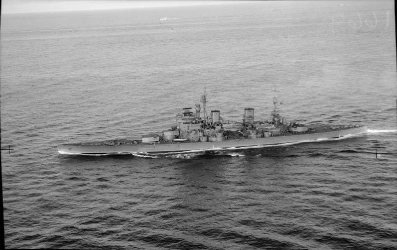 The HMS Duke of York (public domain image from Wiki Commons)