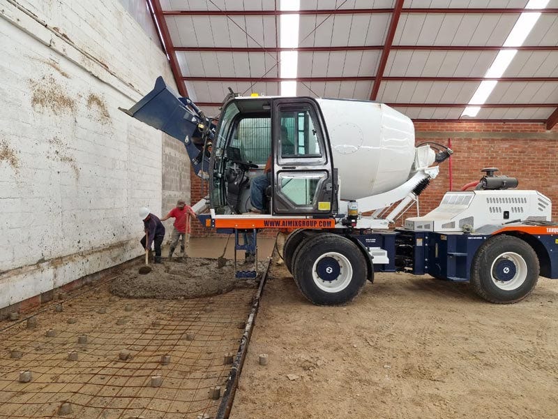 How Automatic Concrete Mixer Machine Boosts Productivity on Site