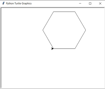 How To Draw A Hexagon In Python Turtle