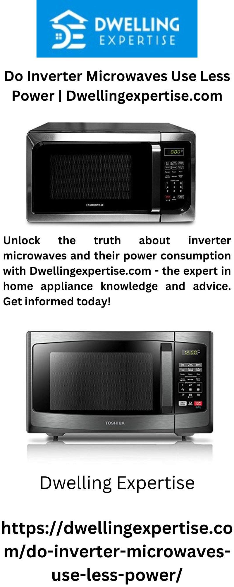Do Inverter Microwaves Use Less Power