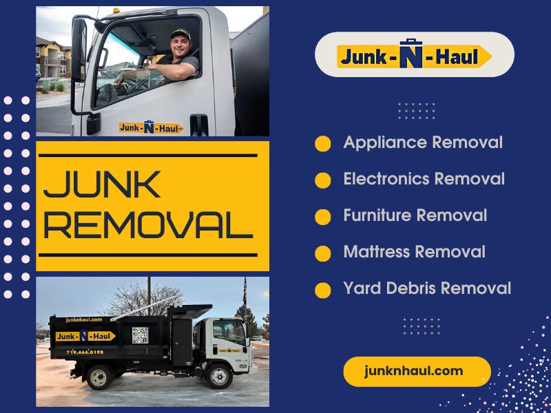 Get rid of Couch in Colorado Springs by Junk N Haul Aug, 2023 Medium