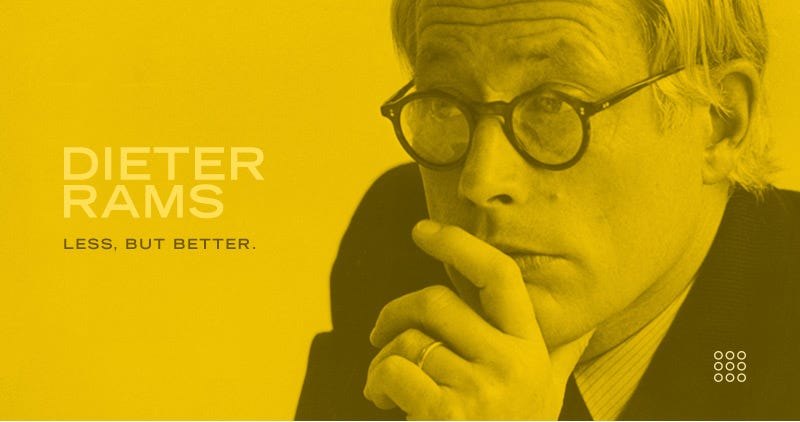 Why Creatives Should Never Forget Dieter Rams' 10 Commandments | by Ethan  Ettleman | Prototypr