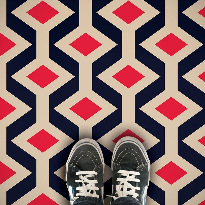 Patterned Vinyl Flooring Designs for Stylish Geometry Lovers | by Design  Team | Medium