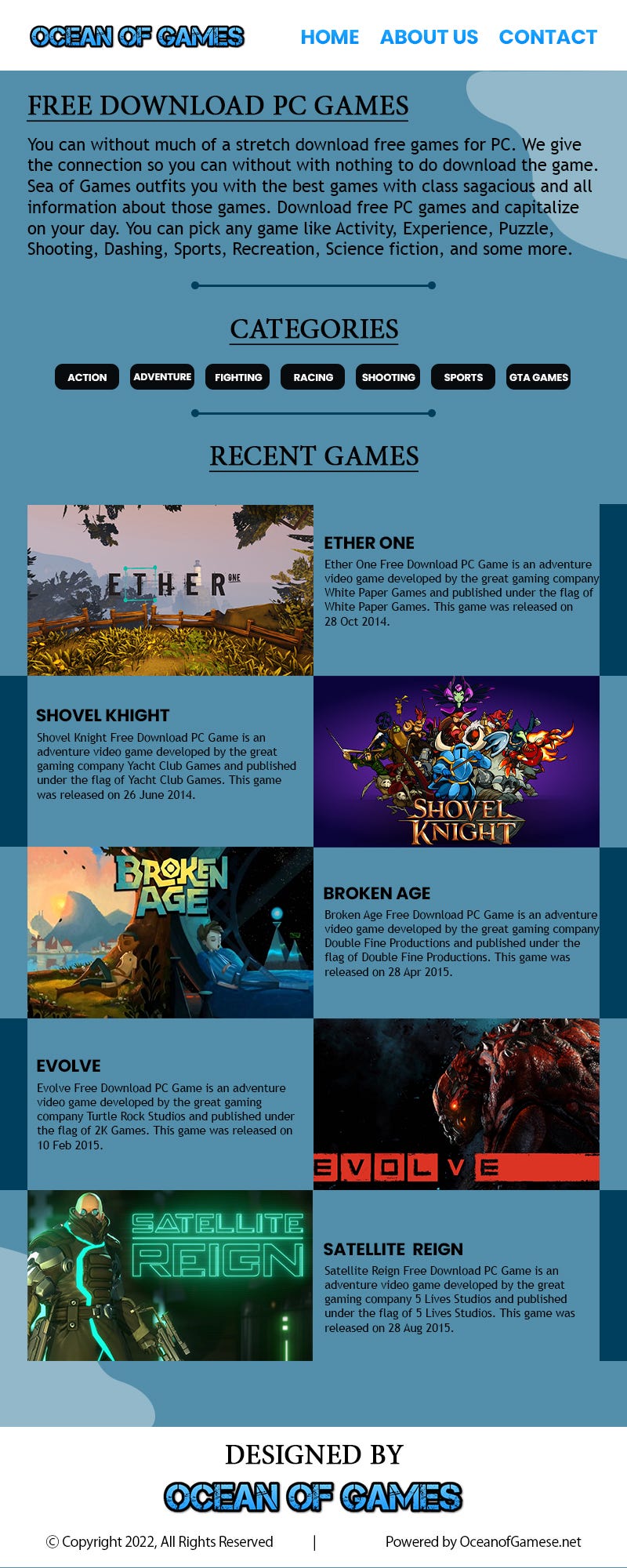 Download free Games for PC - Ocean of Games - Medium