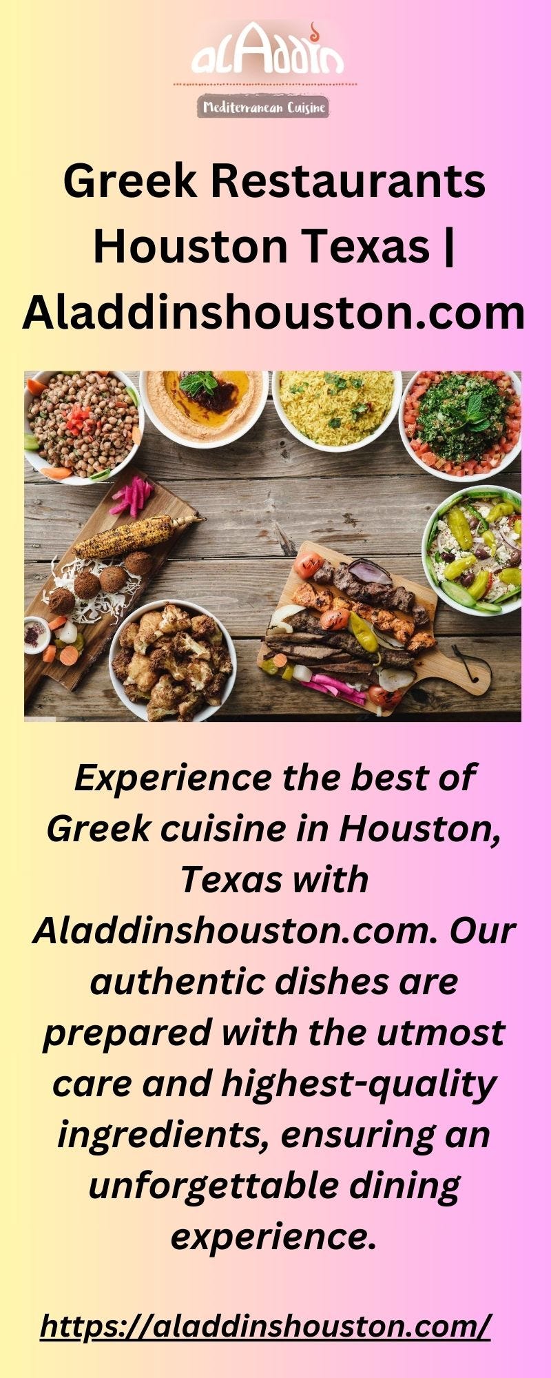 Greek Restaurants Houston Texas Aladdinhouston