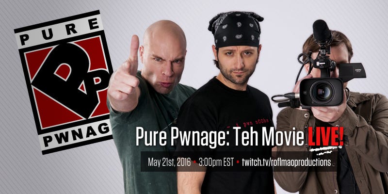 Exclusive Twitch Premiere: Pure Pwnage: Teh Movie | by Ben Goldhaber |  Twitch Blog | Medium