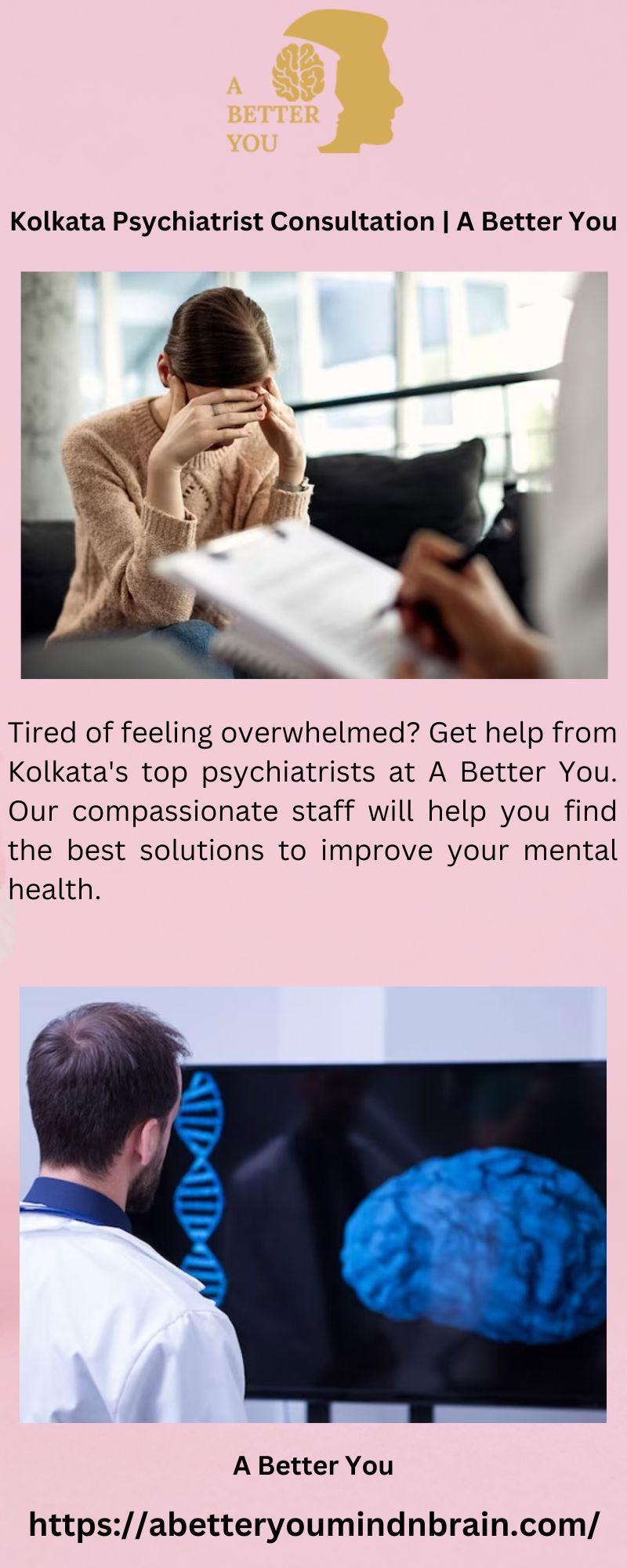 Kolkata Psychiatrist Consultation A Better You Abetteryoumindnbrain