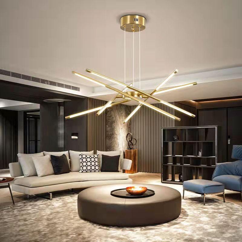 Modern Radiance Transforming Your Living Room with Contemporary