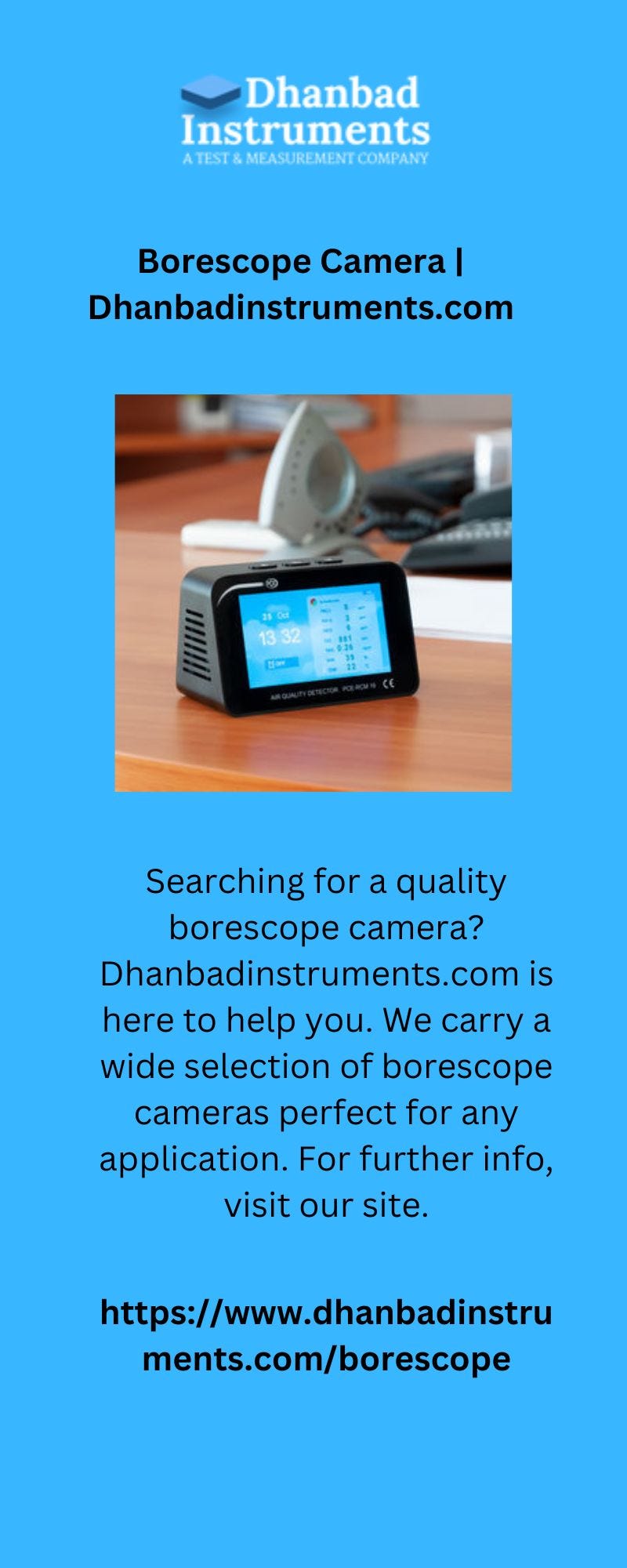 Borescope Camera Dhanbad Medium