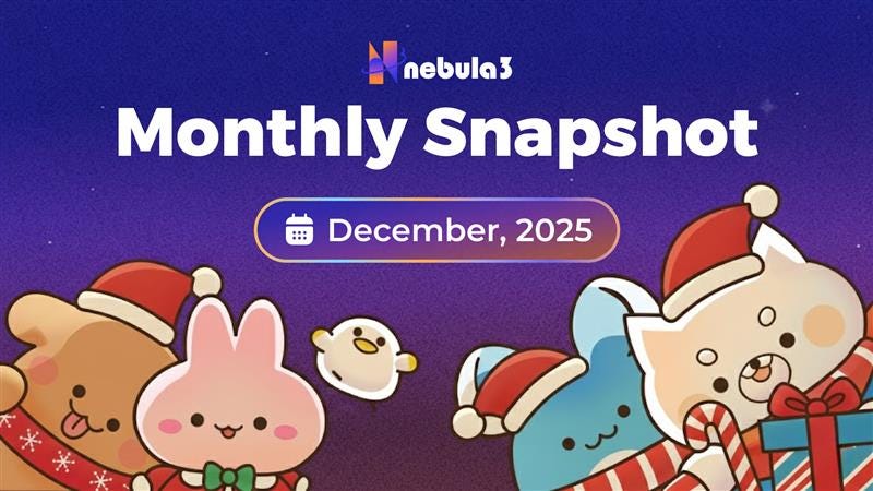 Nebula3 GameFi Monthly Snapshot — December 2025