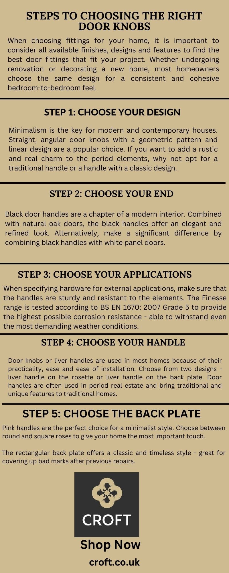 steps to choosing the right door knobs Davidjones Medium