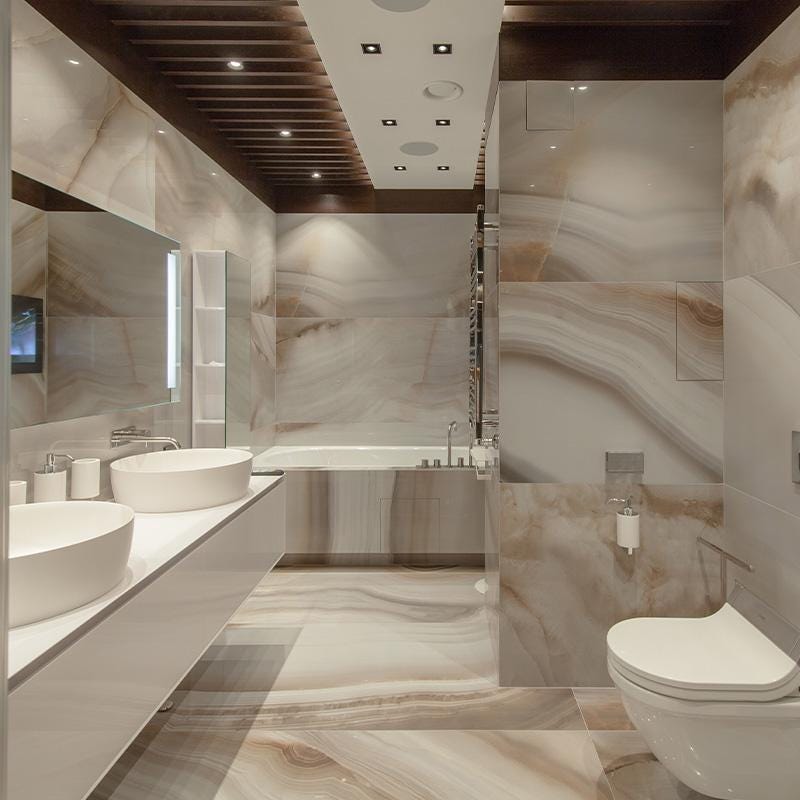 Bathroom Tile Installation Services in Dubai - Hajar Dubai - Medium