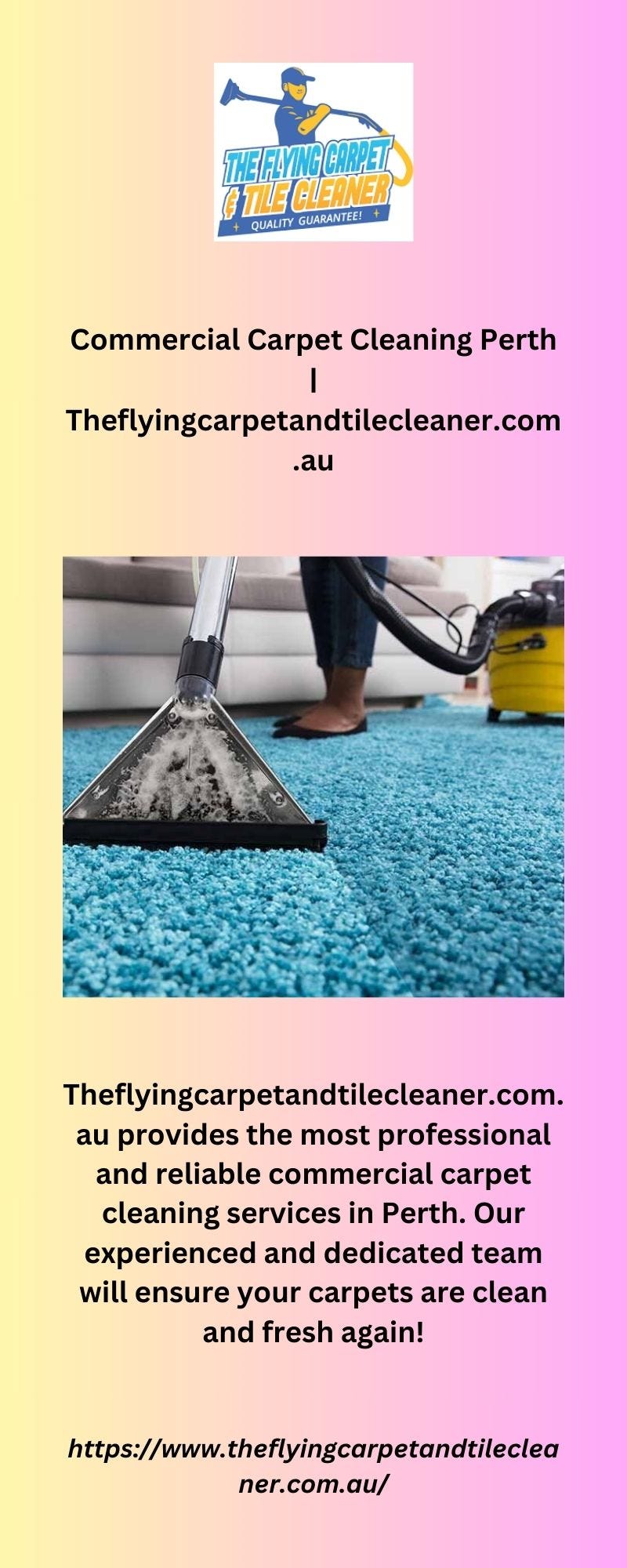 Commercial Carpet Cleaning Perth
