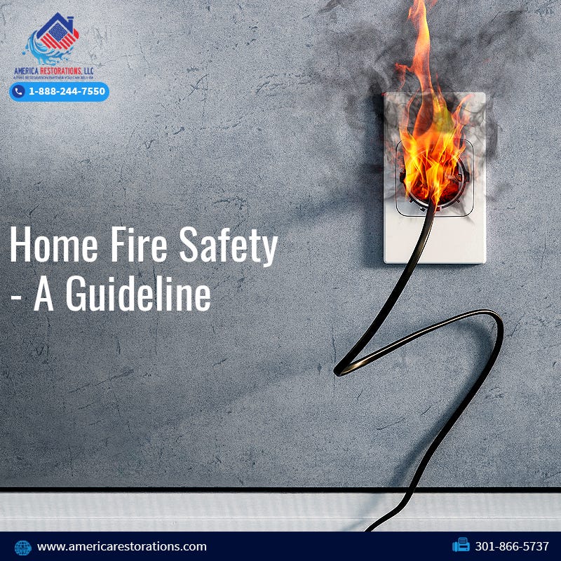 Home Fire Safety — A Guideline by Commercial Restoration Company by