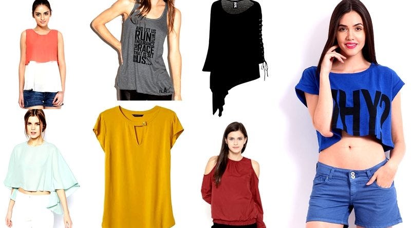 Types of Tops For Every Woman To Look Sassy Than Ever, by Amrita kashyap