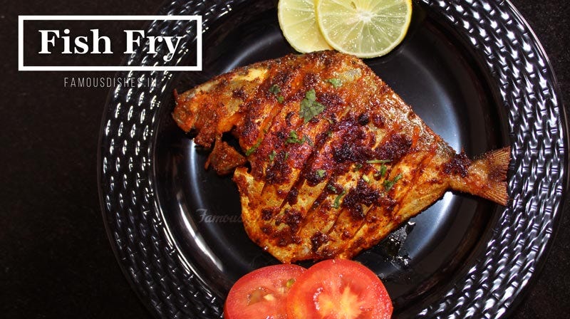 Fish Fry recipe - Famousdishesu - Medium