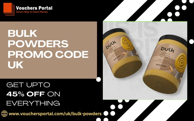 Fuel Your Fitness Goals with Bulk Powders Unlock Savings with Promo