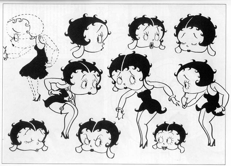 Cartoon Betty Boop | Sticker